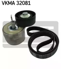 VKMA 32081 SKF Поликлиновой ременный комплект VKMA 32081 SKF Поликлиновой ременный комплект